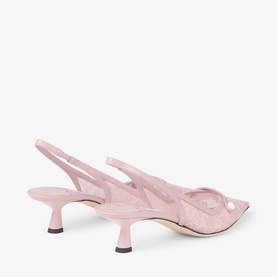 Amita 45 Slingback Kitten Heels