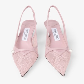 Amita 45 Slingback Kitten Heels