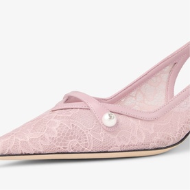 Amita 45 Slingback Kitten Heels