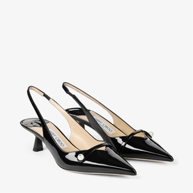 Amita 45 Slingback Kitten Heels