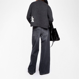 Masy Jacquard Knit Cardigan