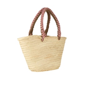 Macrame Maxi Basket Tote Bag