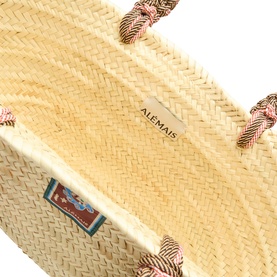 Macrame Maxi Basket Tote Bag