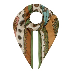 Contina Tiles Silk Scarf