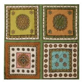 Contina Tiles Silk Scarf