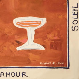 Soleil D'Amour Silk Scarf