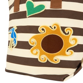 Marco Striped Tote Bag