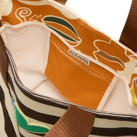 Marco Striped Tote Bag