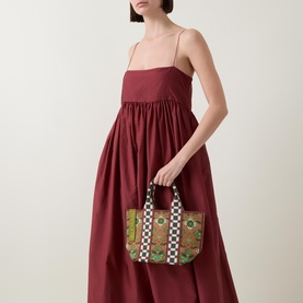 Cece Jacquard Tote Bag