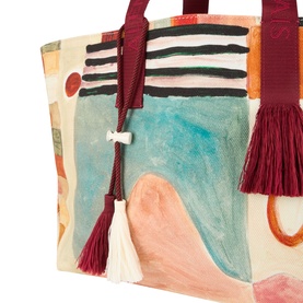 Michelle Beach Tote Bag
