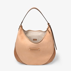 Bar Medium Suede Hobo Bag