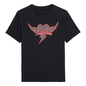 Edwin Embellished Logo T-Shirt