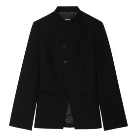 Verysa Rhinestone Logo Blazer