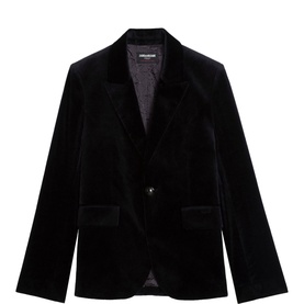 Vavy Velvet Blazer