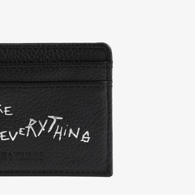 Wings Pass Graffiti Card Holder