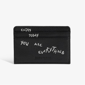 Wings Pass Graffiti Card Holder