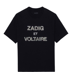 Tedda Embellished Logo T-Shirt