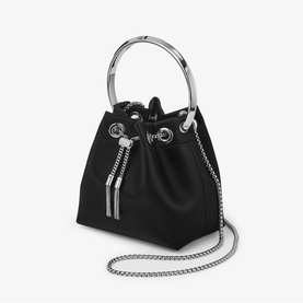 Bon Bon Satin Bucket Bag