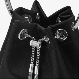 Bon Bon Satin Bucket Bag