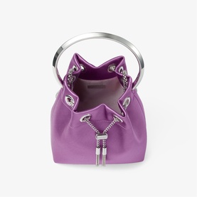 Bon Bon Satin Bucket Bag