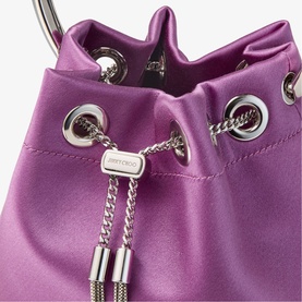 Bon Bon Satin Bucket Bag