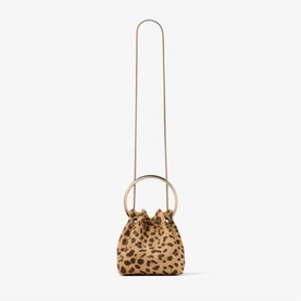 Bon Bon Leopard Bucket Bag