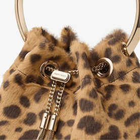 Bon Bon Leopard Bucket Bag