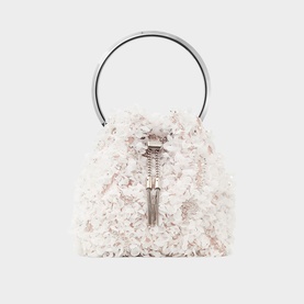 Bon Bon Embroidered Bucket Bag