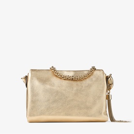 Callie Metallic Flap Shoulder Bag