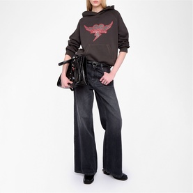 Georgy Embellished Logo Hoodie