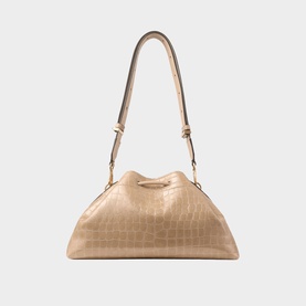 Cinch Medium Leather Shoulder Bag
