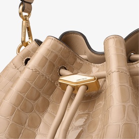 Cinch Medium Leather Shoulder Bag
