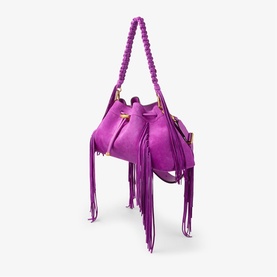 Cinch Fringe Medium Shoulder Bag