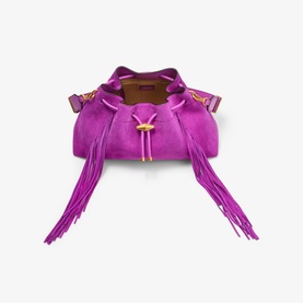Cinch Fringe Medium Shoulder Bag