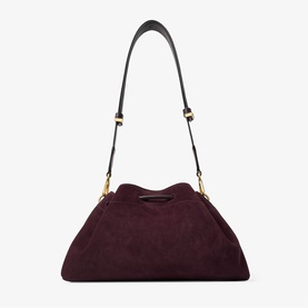 Cinch Medium Suede Shoulder Bag