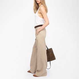 Panol Striped Straight Leg Trousers