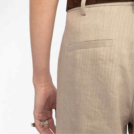 Panol Striped Straight Leg Trousers