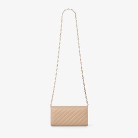 Curve Quilted Chain Wallet