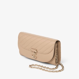 Curve Quilted Chain Wallet