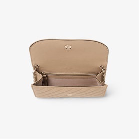 Curve Quilted Chain Wallet