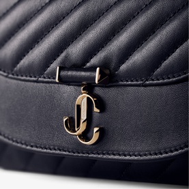 Curve Quilted Chain Wallet