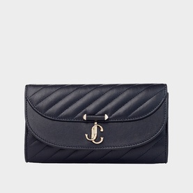 Curve Quilted Chain Wallet