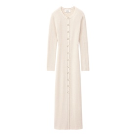 Anisa Button Front Knitted Dress