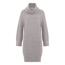 Dahlie Roll Turtleneck Knitted Dress