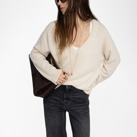 Mikyz Wings Logo Cashmere Sweater