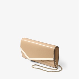 Emmie Patent Leather Clutch