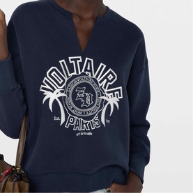 Olive Crest Logo Sweatshirt