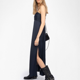 Rippie Pleated Slip Dress