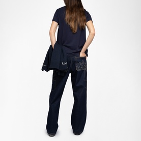 Walk Rhinestone Heart T-Shirt
