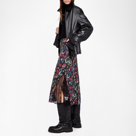 Jayla Floral Flared Skirt